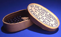 A Photograph of Hooper's Female Pills