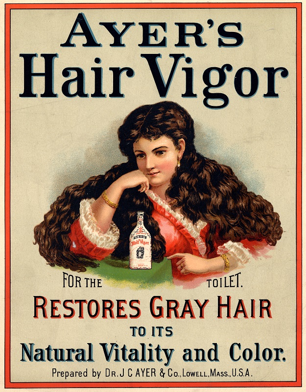 Ayer's Hair Vigor advertisement