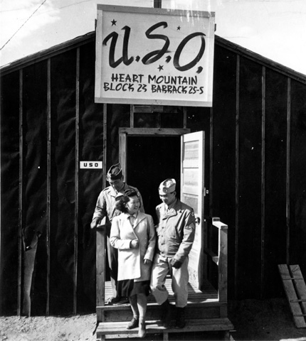 Manzanar War Relocation Center, April 4, 1942.