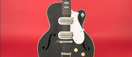 Jesse Fuller's Silvertone Guitar