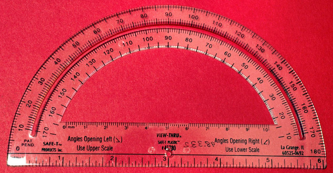 Image of a Safe-T Protractor