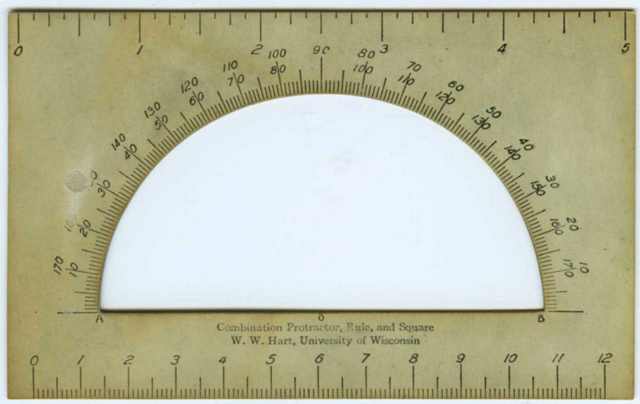 This is the first working prototype of many, a protractor adapter