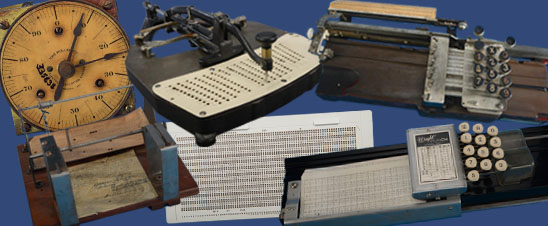A collection of tabulating machines in the collections of mathematics, Division of Medicine and Science, National Museum of American History