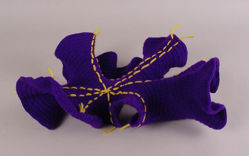 Image of Crocheted Model of a Hyperboic Plane, about 2002.