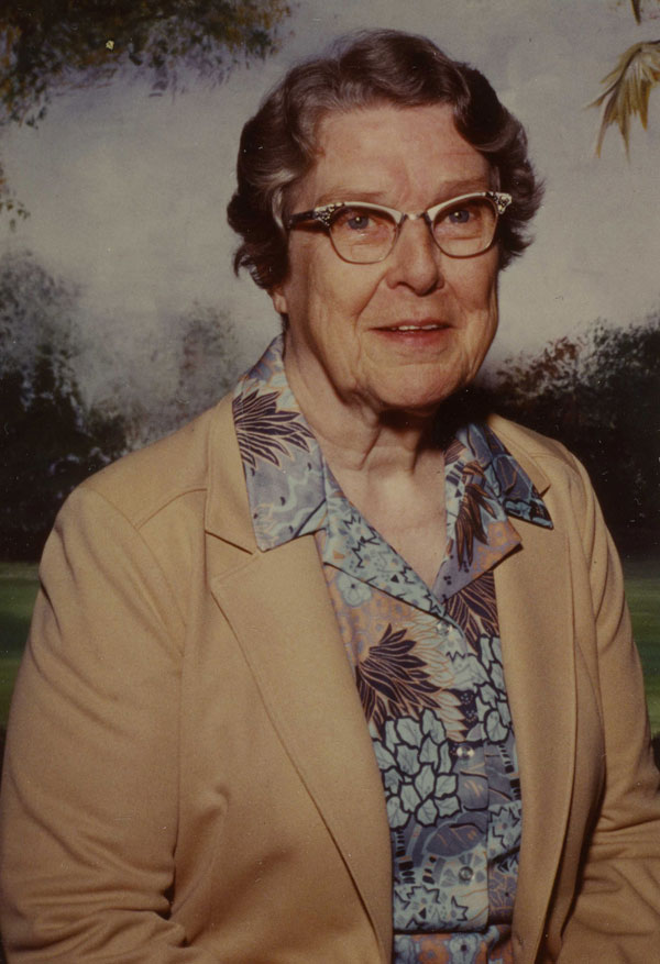 Sister Helen Sullivan, August 1981.