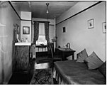 Photo of Y.M.C.A. bedroom, 12th Street branch, ca. 1933