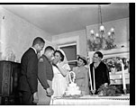 Photo of Julia Brooks Wedding, December 1947
