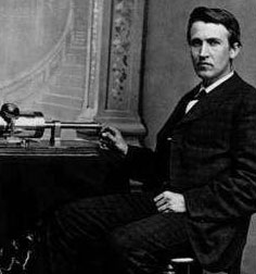 Thomas Edison in 1878 (Courtesy of Library of Congress)