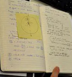 Carl Haber’s notebook pages for June 19, 2012