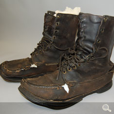 Earl Shaffer's Hiking boots.