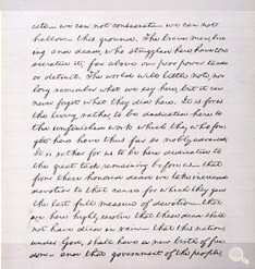 Second page of the Gettysburg Address