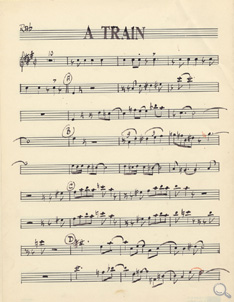 Take the A Train Sheet Music, 1957
