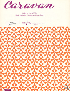 Caravan Sheet Music, around 1960