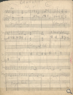 Caravan Score, 1937-40