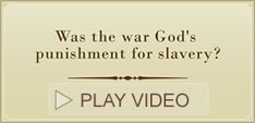 Was the war God's punishment for slavery?
