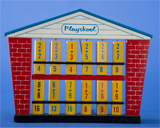 A picture of the Arithmetic School, a toy by Playskool.
