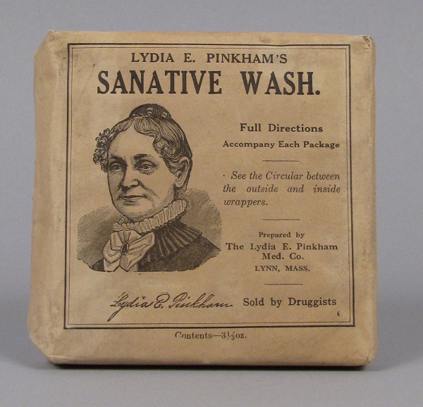 Lydia E. Pinkham's Sanitative Wash packet