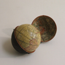Pocket globe from around 1750