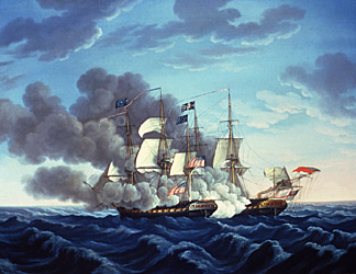 USS Constitution Battles HMS Guerriere