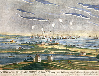 A View of the Bombardment of Fort McHenry
