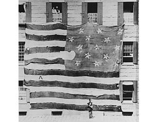 The First Known Photograph of the Star-Spangled Banner