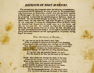 francis scott key star spangled banner poem