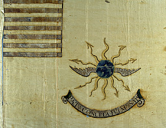 Flag of the Second Continental Light Dragoons